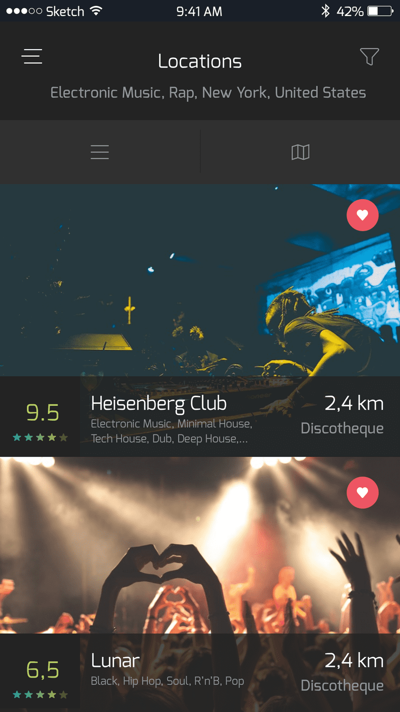 Global Nights iOS App